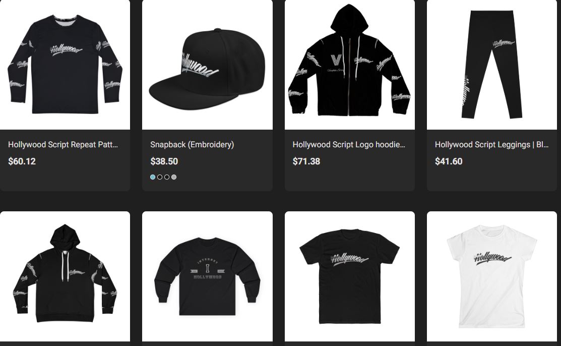 Internet Hollywood Clothing: T-Shirts, Sweats, Hats, Hoodies & More!
