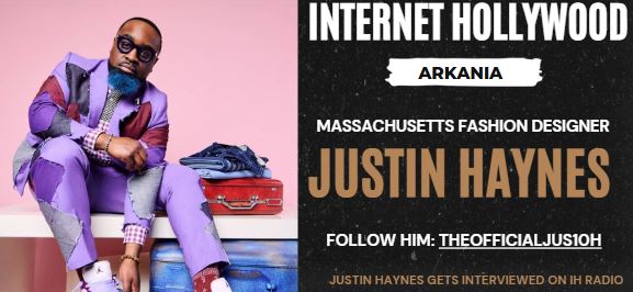 Fashion Designer Justin Haynes schools Internet Hollywood on his world of fashion